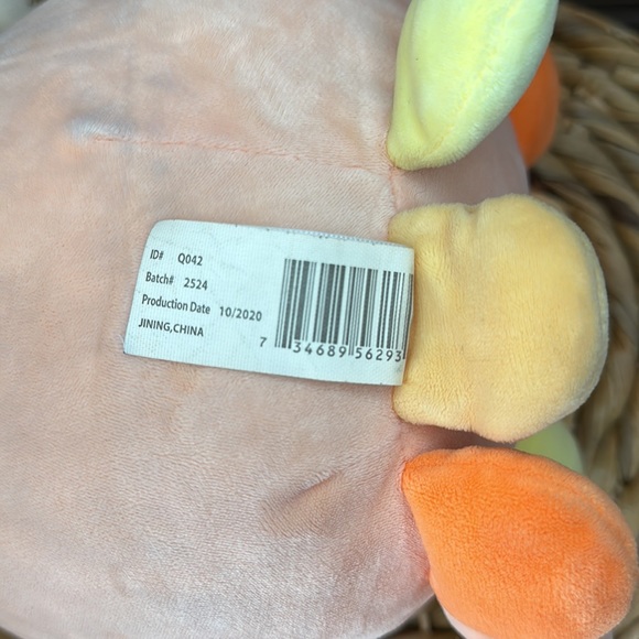 Squishmallow Melina the Colorful Octopus 8 inch Plush - Picture 3 of 3